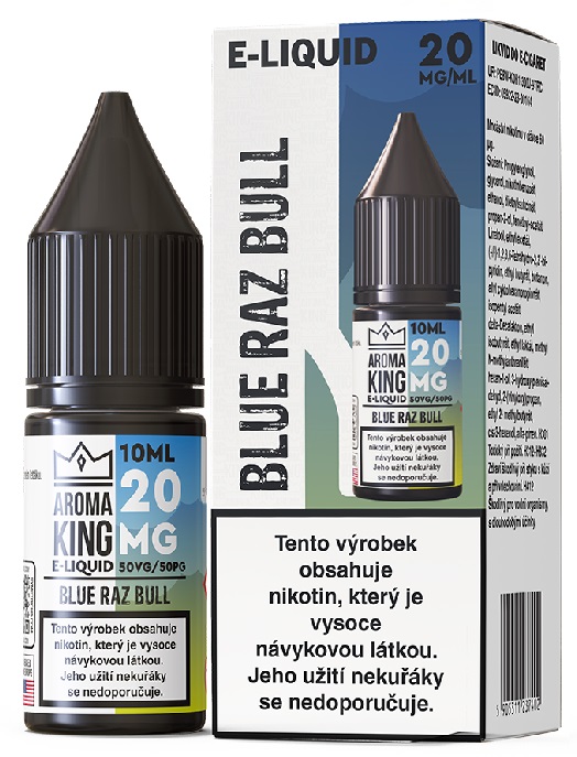 Aroma King Salt Blue Raz Bull 10 ml 20 mg