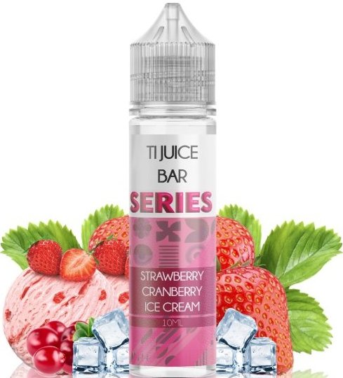TI Juice Bar Series S & V Strawberry Cranberry Ice Cream 10 ml