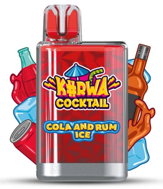 Kurwa Cocktail Cola And Rum Ice 20 mg 700 potáhnutí 1 ks