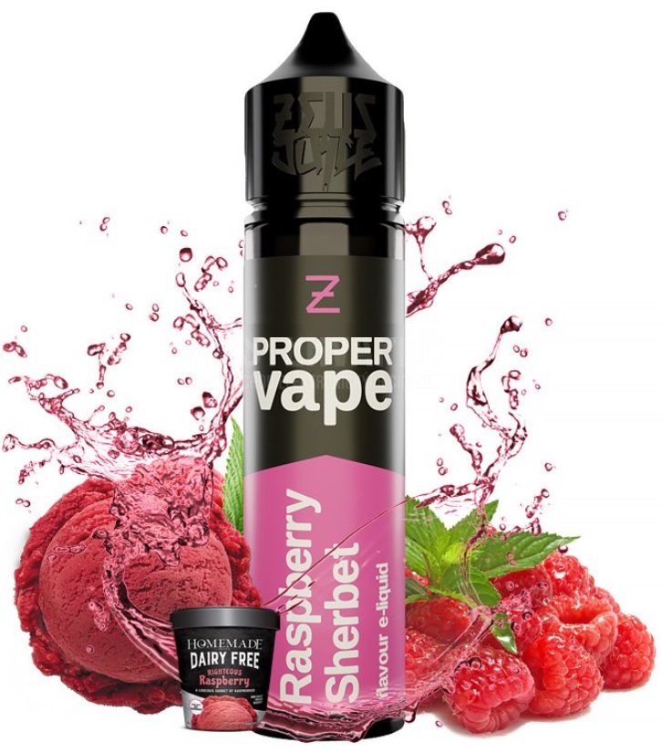 Zeus Juice Raspberry Sherbet Proper Vape shake & Vape 20ml