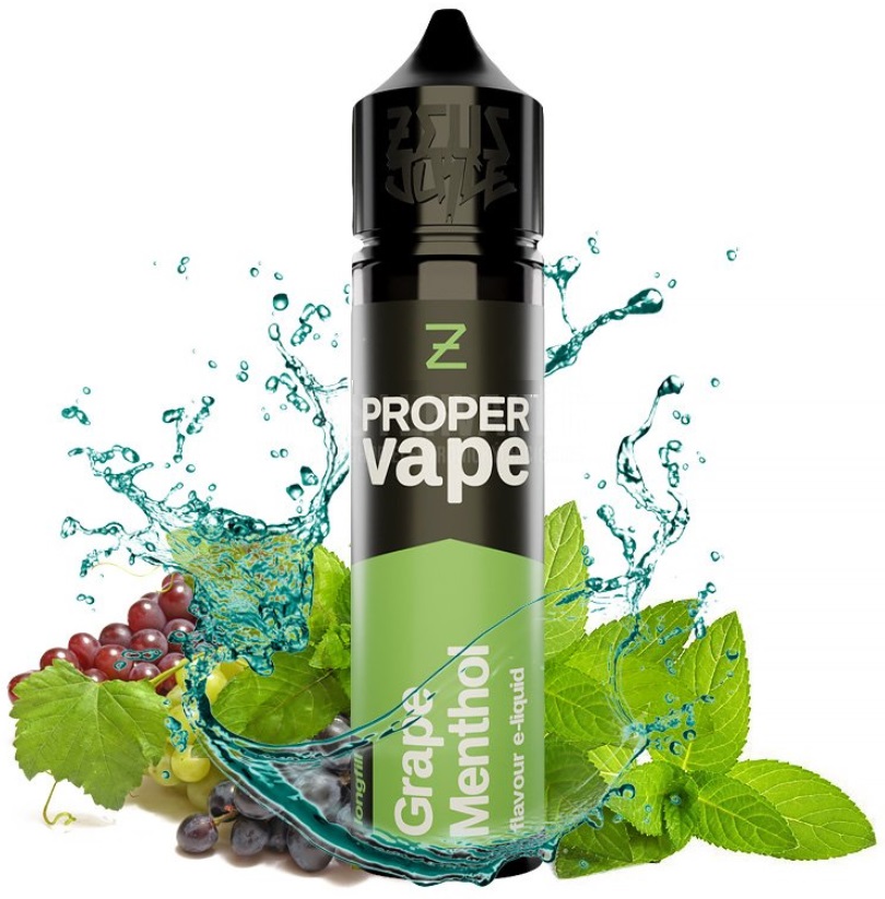 Zeus Juice Grape Menthol Proper Vape shake & Vape 20ml