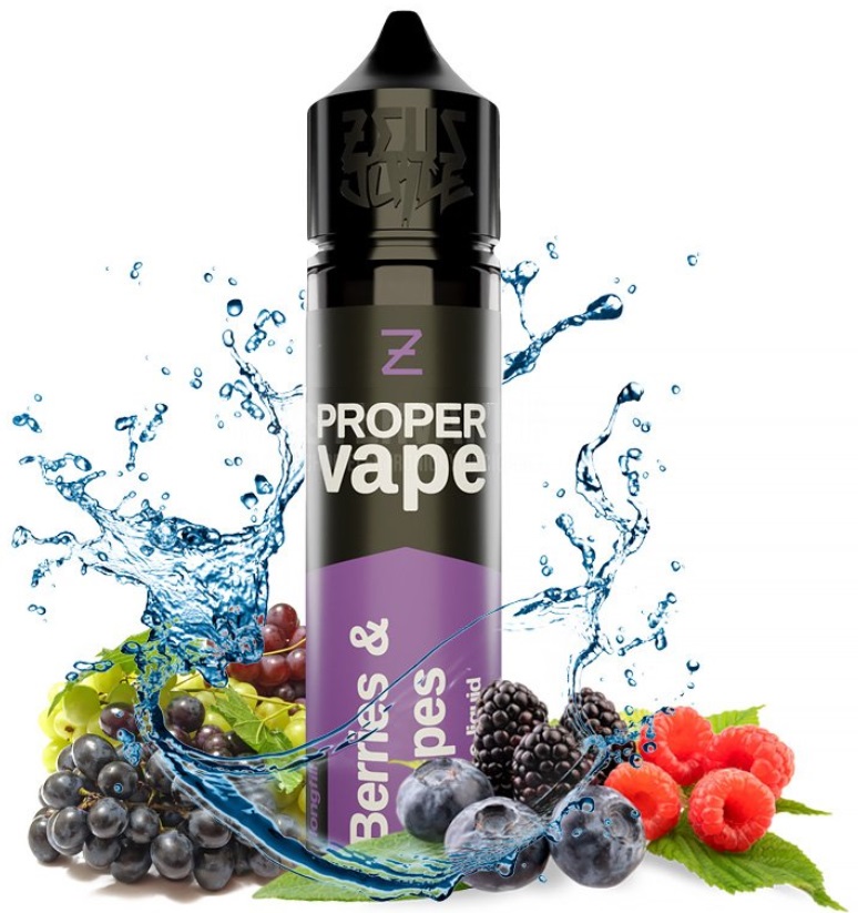 Zeus Juice Berries & Grapes Proper Vape shake & Vape 20ml