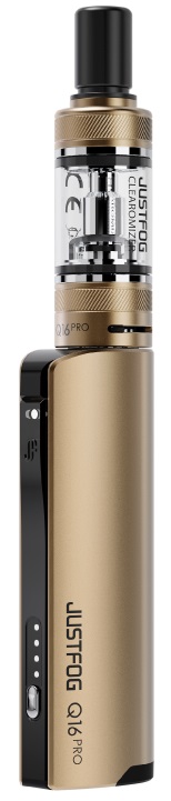 Justfog Q16 Pro elektronická cigareta 900 mAh Gold 1 ks