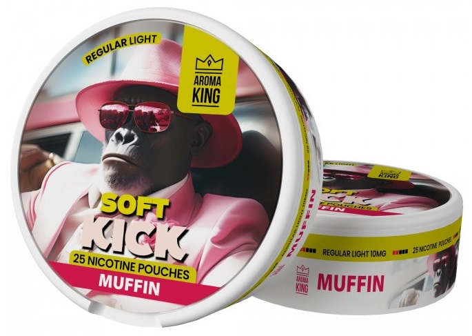 Aroma King Soft Kick - Muffin 10 mg/g 25 sáčků