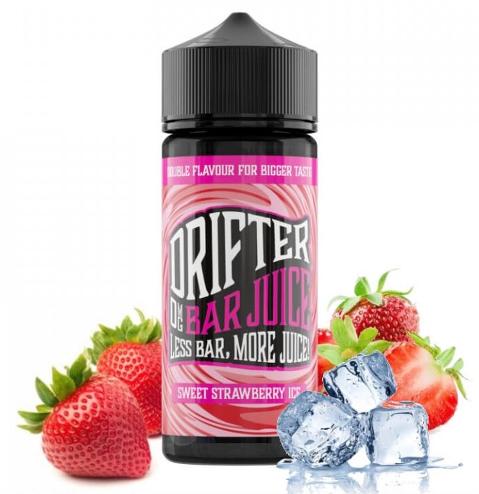 Juice Sauz Drifter Shake & Vape Sweet Strawberry Ice 24ml