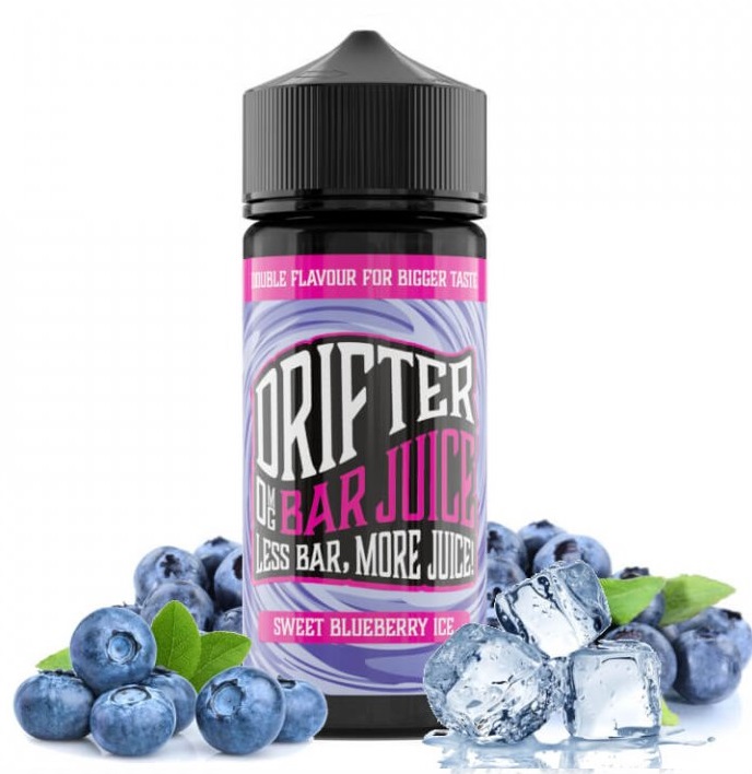 Juice Sauz Drifter Shake & Vape Sweet Blueberry Ice 24ml