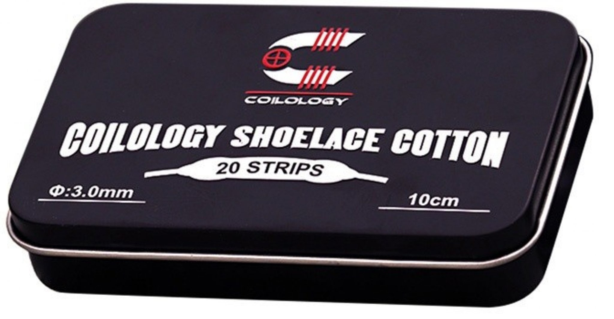 Coilology Přírodní vata Shoelace Cotton 20ks