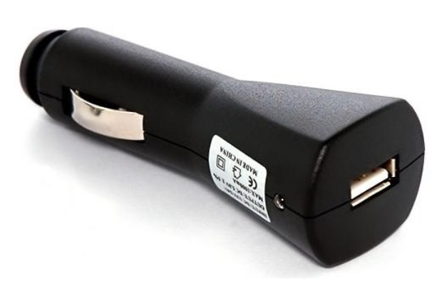 Autoadaptér 12V s jedním USB portem 0.5 A