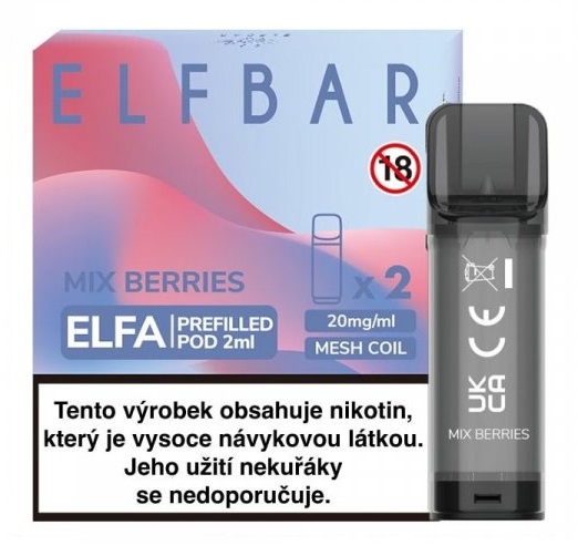 Elf Bar Elfa Mix Berries 20 mg 2Pack