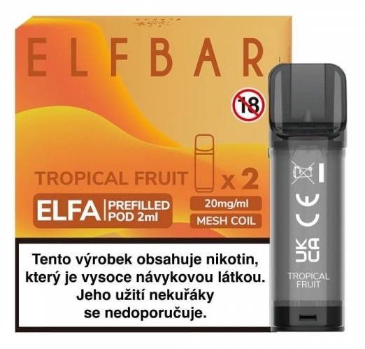 Elf Bar Elfa Tropical Fruit 20 mg 2Pack