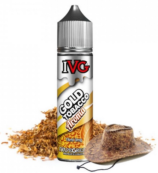 IVG Shake & Vape Gold Tobacco 18 ml