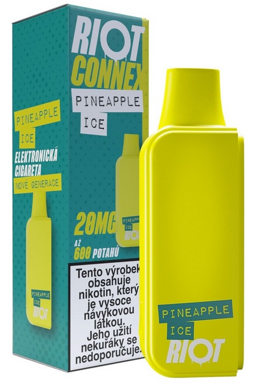 RIOT Connex předplněná kapsle (Pineapple Ice) 1ks intenzita nikotinu 20mg