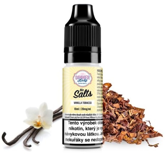 Dinner Lady Salt - Vanilla Tobacco 10ml 20mg