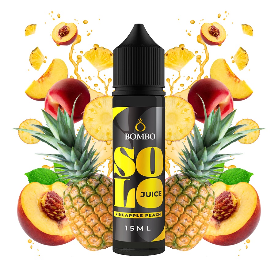 Bombo Solo Juice Pineapple Peach S & V 15 ml