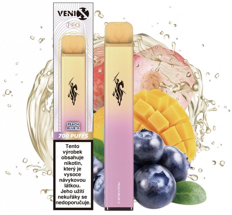 Venix Pro Peach Blue 18 mg 700 potáhnutí 1 ks
