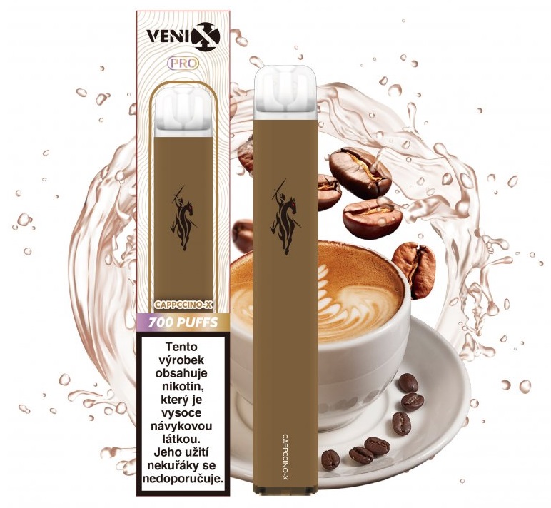 Venix Pro Cappccino 18 mg 700 potáhnutí 1 ks