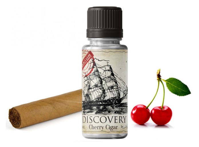 Příchuť AEON Discovery 10ml - Cherry Cigar (Doutníkový tabák s třešní)