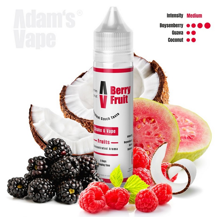 Adams vape Berry Fruit Shake & Vape 12ml