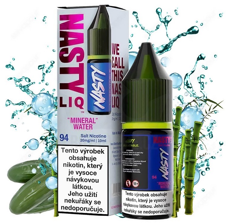 Nasty LIQ Salt - Mineral Water 10ml 20mg