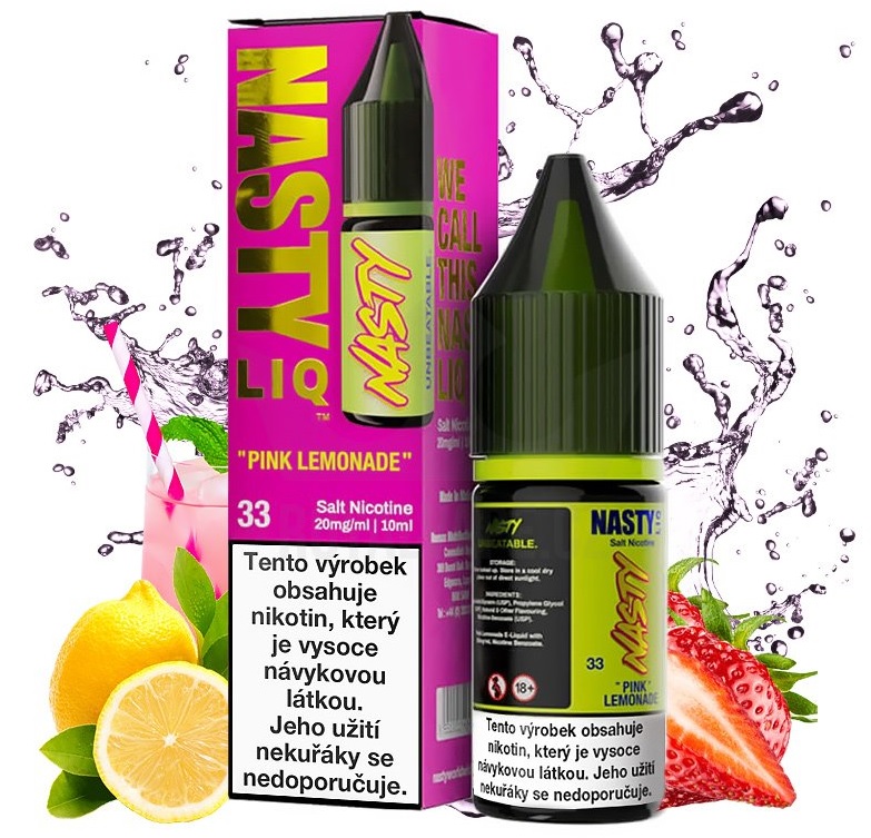 Nasty LIQ Salt - Pink Lemonade 10ml 20mg