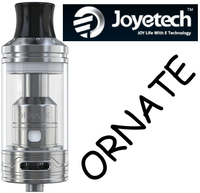 Joyetech ORNATE Clearomizer 6ml stříbrný 1ks