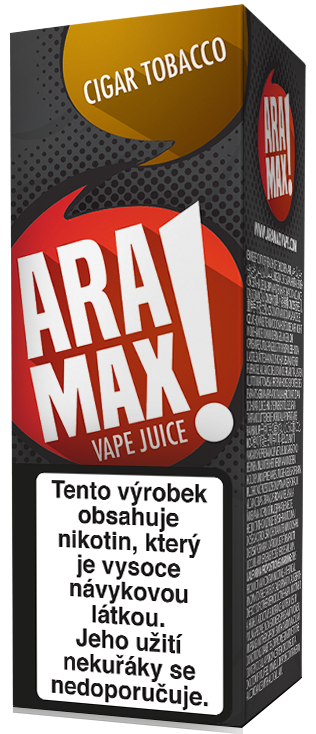 E-liquid ARAMAX Cigar Tobacco 10ml Množství nikotinu: 18mg