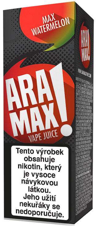 E-liquid ARAMAX Max Watermelon 10ml Množství nikotinu: 0mg