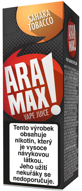 E-liquid ARAMAX Sahara Tobacco 10ml Množství nikotinu: 0mg