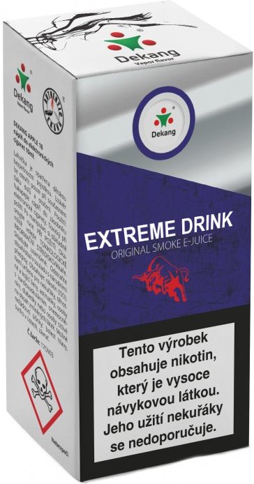 E-liquid Dekang 10ml Extreme Drink Množství nikotinu: 18mg