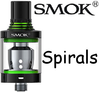 Smoktech Spirals clearomizer zelený 2ml