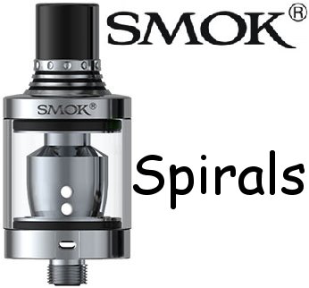 Smoktech Spirals clearomizer stříbrný 2ml