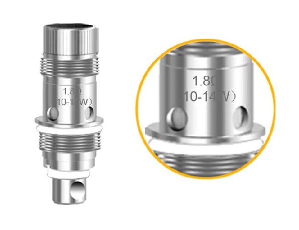 aSpire Nautilus BVC žhavící hlava nerez 1,8ohm