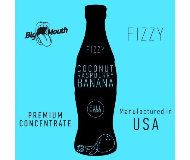 Příchuť Big Mouth FIZZY - Kokos, malina, banán 10ml