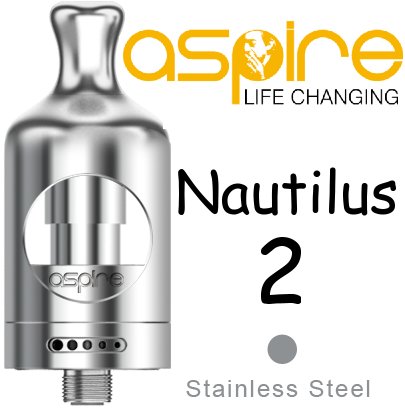 Aspire Nautilus 2 Clearomizér stříbrný 2ml