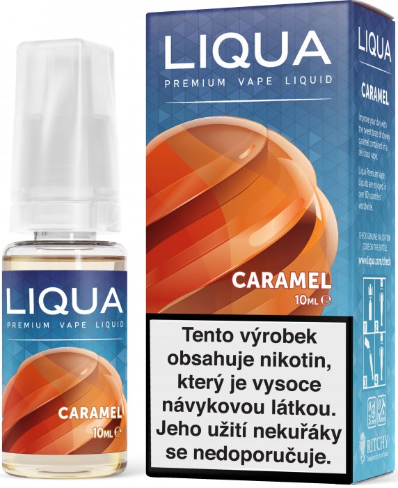 E-liquid LIQUA Elements Caramel 10ml (Karamel) Množství nikotinu: 18mg