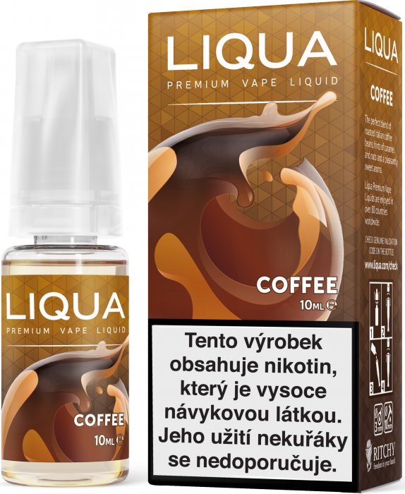 E-liquid LIQUA Elements Coffee 10ml (Káva) Množství nikotinu: 12mg