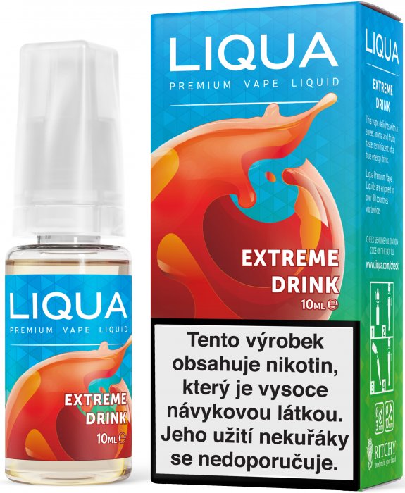 E-liquid LIQUA Elements Extreme Drink 10ml (Energetický nápoj) Množství nikotinu: 3mg