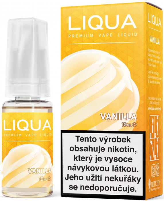 E-liquid LIQUA Elements Vanilla 10ml (Vanilka) Množství nikotinu: 6mg