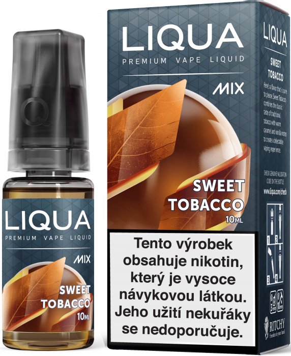 E-liquid LIQUA MIX Sweet Tobacco 10ml (Sladký tabák) Množství nikotinu: 6mg