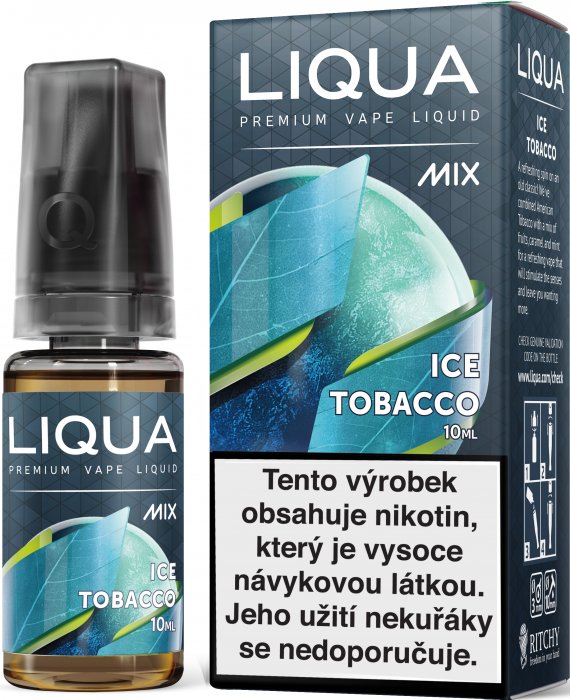 E-liquid LIQUA MIX Ice Tobacco 10ml (Ledový tabák) Množství nikotinu: 18mg