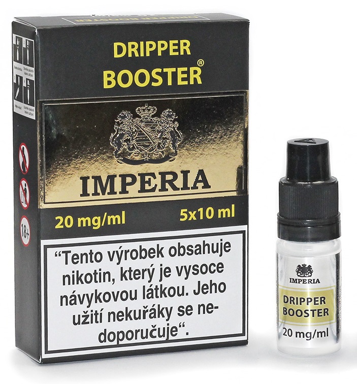 Boudoir Samadhi s.r.o. IMPERIA Dripper Booster PG30/VG70 20mg 5x10ml