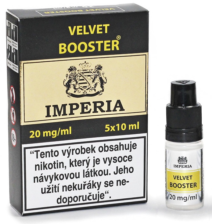 Boudoir Samadhi s.r.o. IMPERIA Velvet PG20/VG80 20mg 5x10ml