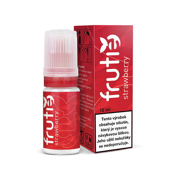 Frutie - Jahoda (Strawberry) 10ml Množství nikotinu: 2mg