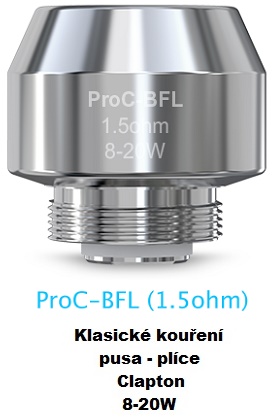 Joyetech ProC-BFL žhavicí hlava do atomizéru nerez-kth 1,5ohm