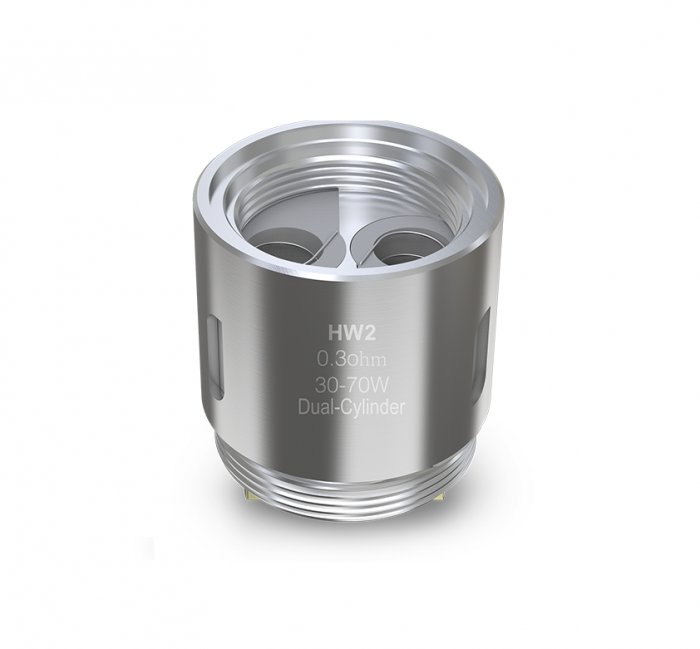 iSmoka-Eleaf HW2 Dual Cylinder žhavicí hlava nerez 0,3ohm