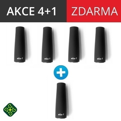 Atomizér eGo-T 4+1 zdarma 5ks Barva: Černá