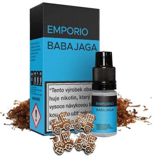 IMPERIA Emporio Baba Jaga 10ml Množství nikotinu: 18mg 0mg, 1,5mg a 3mg: EXP: 9/2023