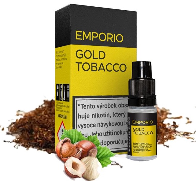 IMPERIA Emporio Gold Tobacco 10ml Množství nikotinu: 6mg