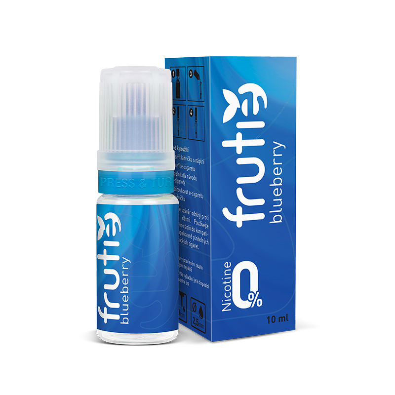 Frutie - Borůvka (Blueberry) 10ml Množství nikotinu: 0mg