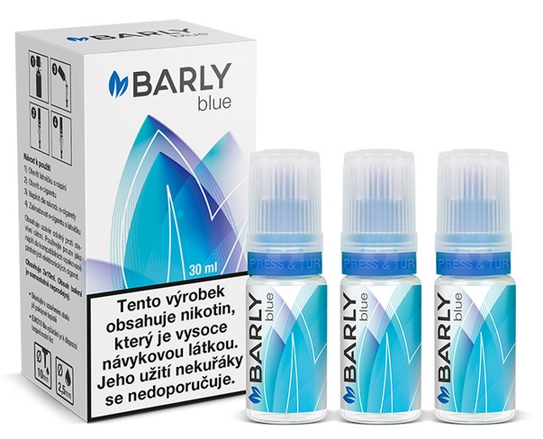 Barly BLUE 30ml Množství nikotinu: 4mg